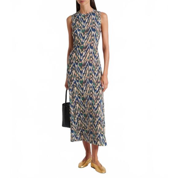 ULLA JOHNSON Dresses & Skirts - NEW ULLA JOHNSON orla sleeveless midi dress in riverslate